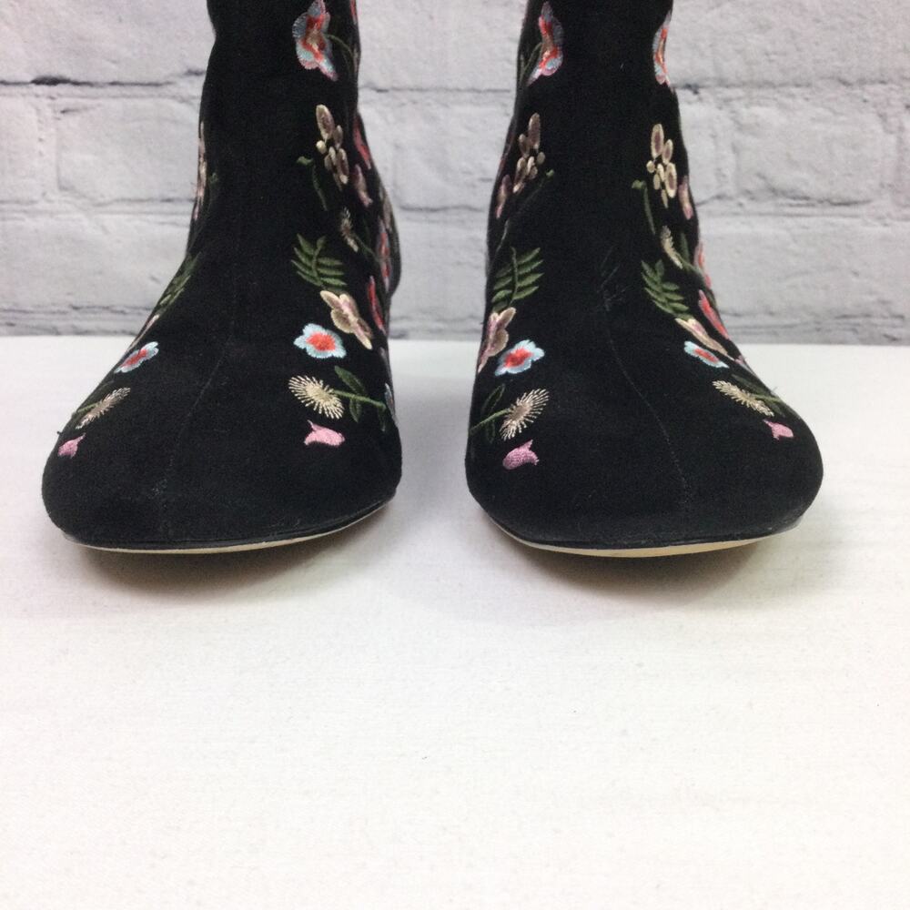 Atmosphere Boho Chic Festival Floral 90s Style Cottage Whimsical Ankle Bootie 9 - Picture 4 of 15